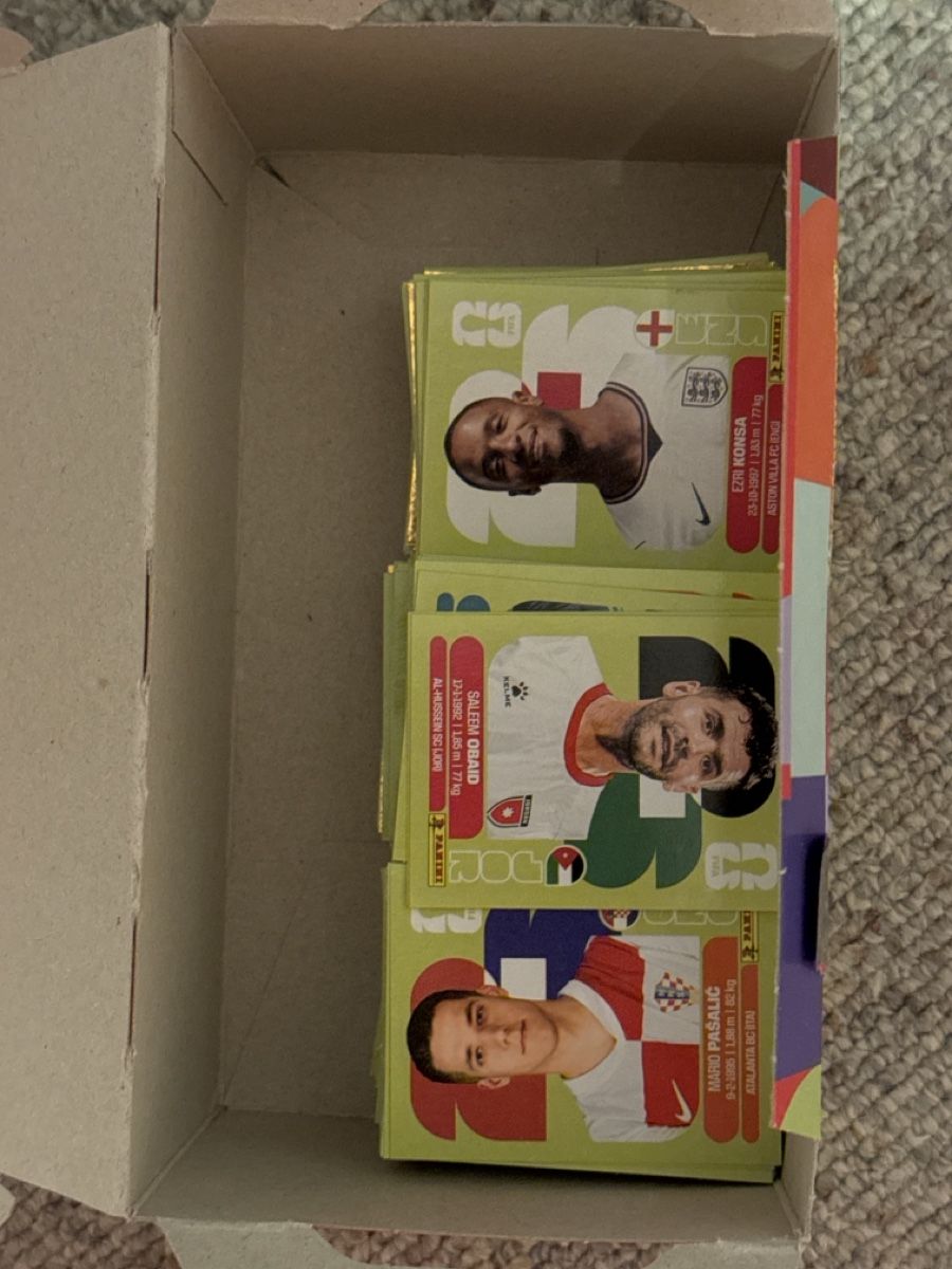Panini Carte collezionabili: Panini Sticker – Nuovo (secondo la descrizione) da Gams venduto da luc_9j9f