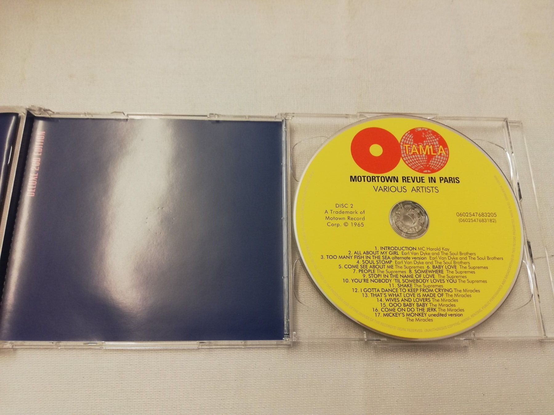 CD: MOTORTOWN REVUE IN - PARIS – Usato da Bern venduto da Vinylsound.ch 3