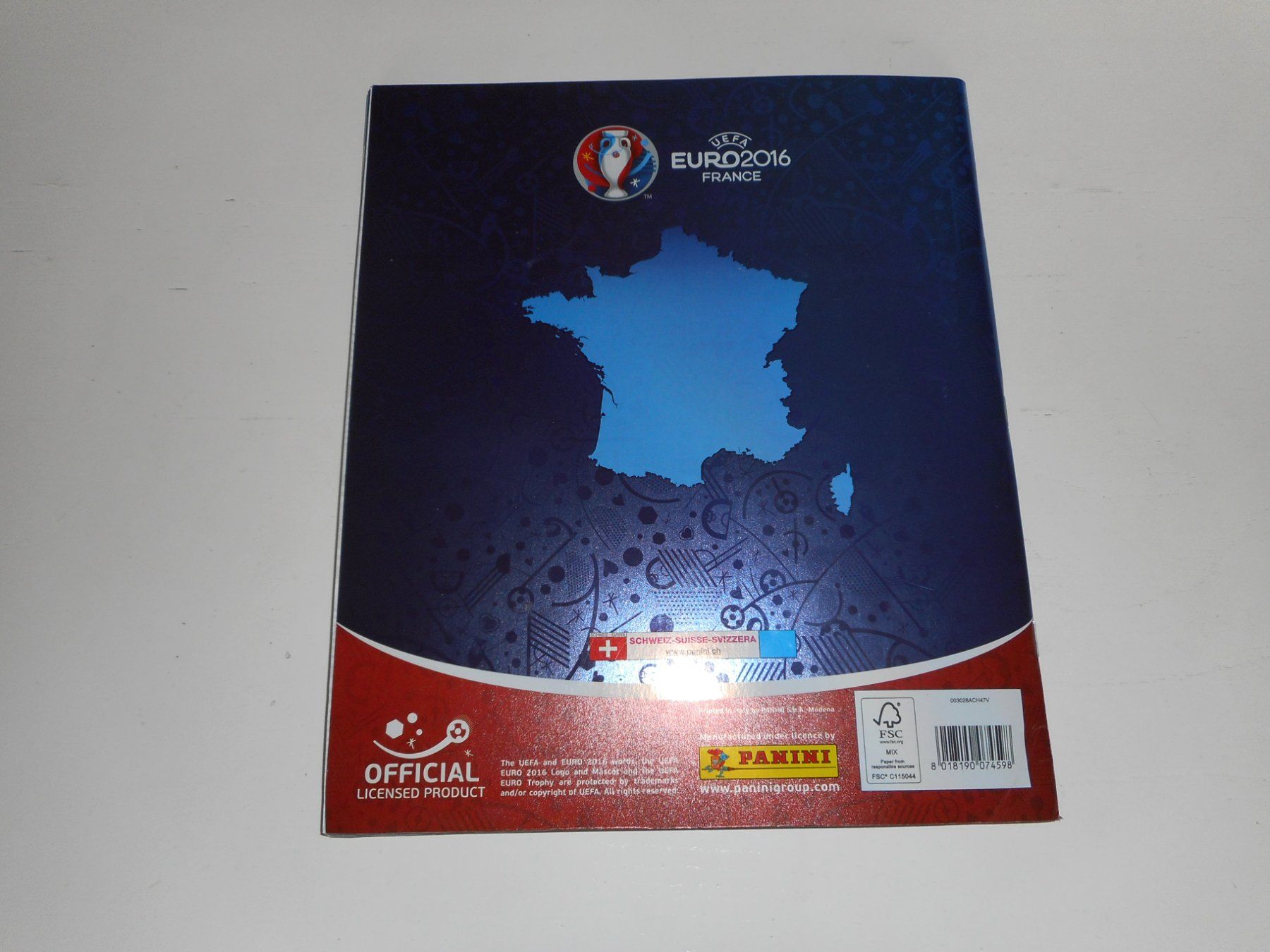 Panini Alben: Panini Euro/EM Album 2016 komplett – Gebraucht aus Cham von Paniniworld 1