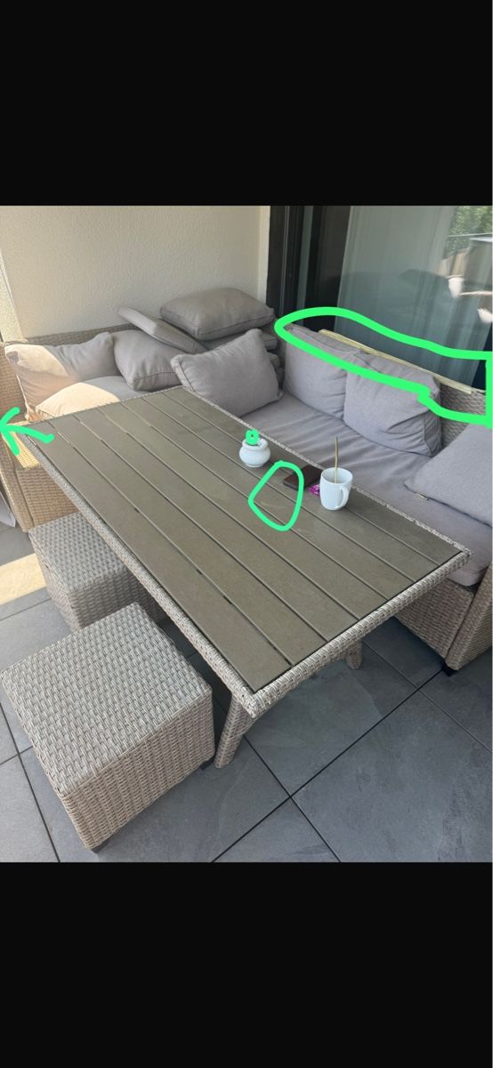 Divani: Balkonlounge Ratan zu verkaufen – Usato da Rorschach venduto da bau_k9nk 1