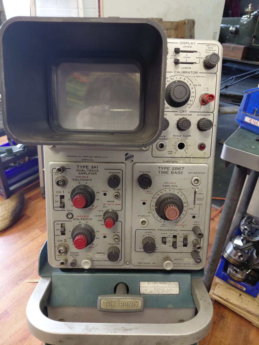 Misurare: Oscilloscope Textronik 564 – Difettoso da Cortaillod venduto da fam_bv6q 1