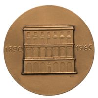 Medaille Bankhaus Julius Bär 1965 70 J.