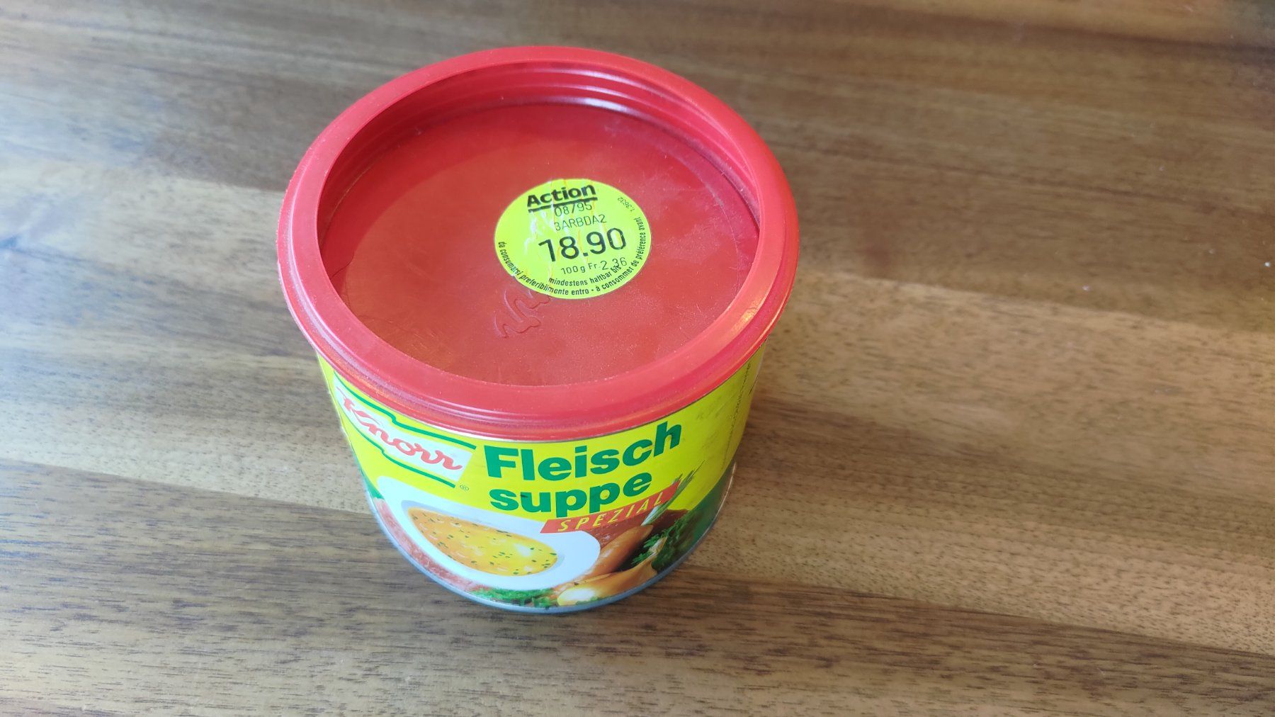 Barattoli: Schöne antike alte Knorr Dose Bouillon ab 1.- – Usato da Dörflingen venduto da anubis-grahl