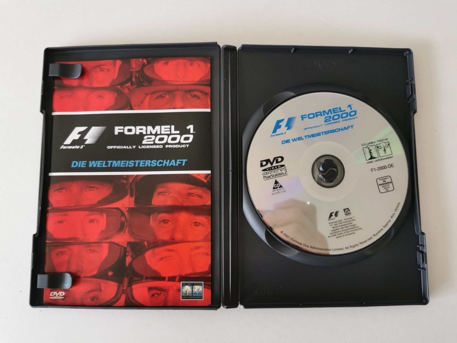 Tutti i DVDs: DVD - Formel 1 2000 Die Weltmeisterschaft – Usato da Lenzburg venduto da eyworld 1