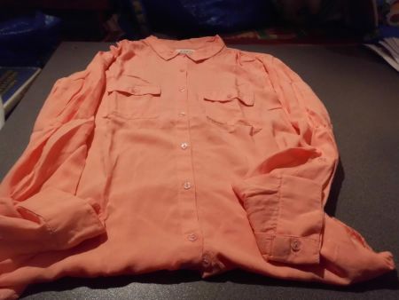 Bluse Grösse 170/176 C&A, Pretty, lachs