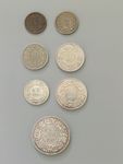 Schweizer Münzen, Münzsatz 1894, Sehr schön-Vorzüglich