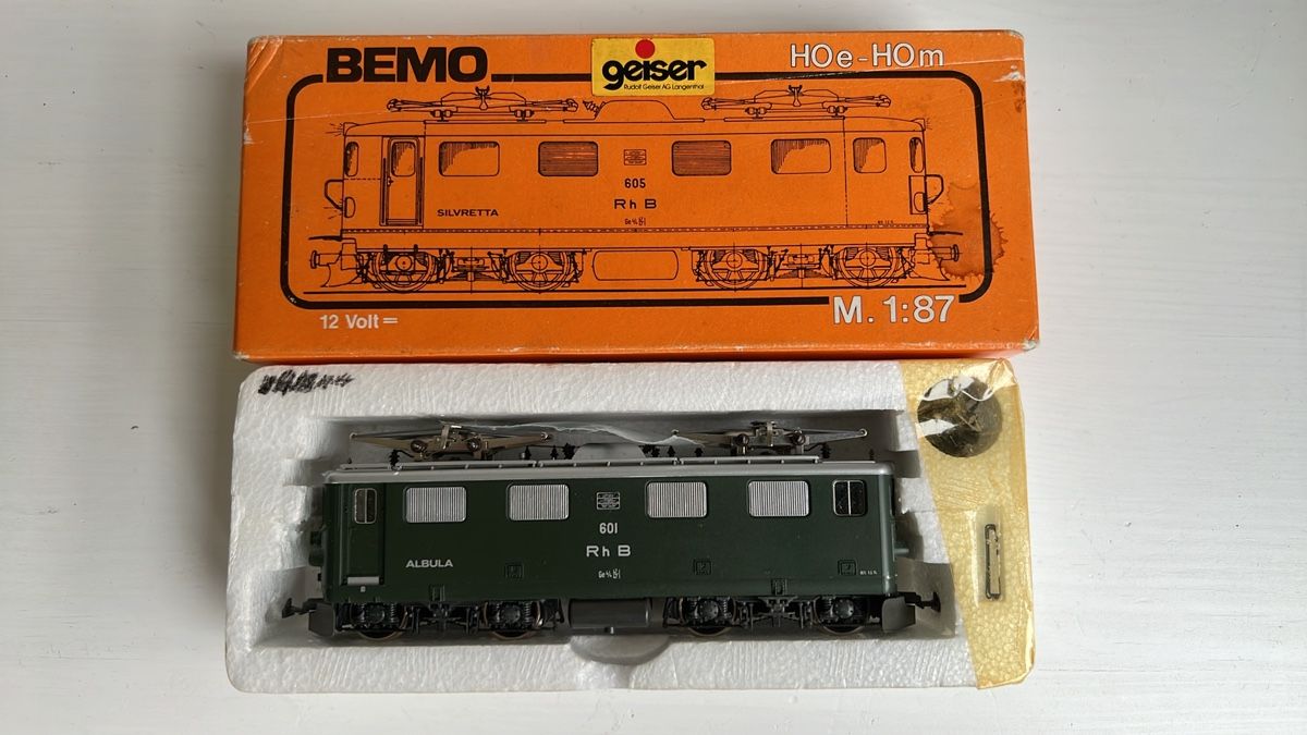 Bemo Modellini di ferrovie: BEMO RhB Model Lokomotive"Albula" – Nuovo (secondo la descrizione) da Buchs AG venduto da Marvel86