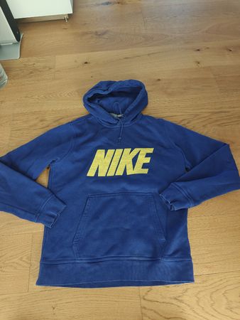 Nike Hoodie Gr M blau gelb 