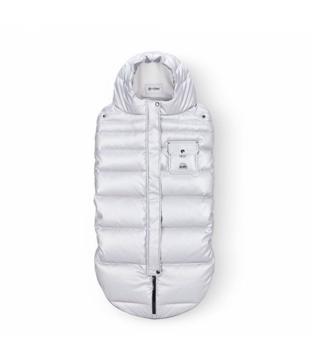 Cybex Sacchi a pelo: Cybex Platinum Winter Footmuff - Arctic Silver – Usato da Uitikon Waldegg venduto da sdman