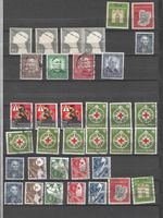 Deutschland 1953; interessantes Lot, viele gestempelt