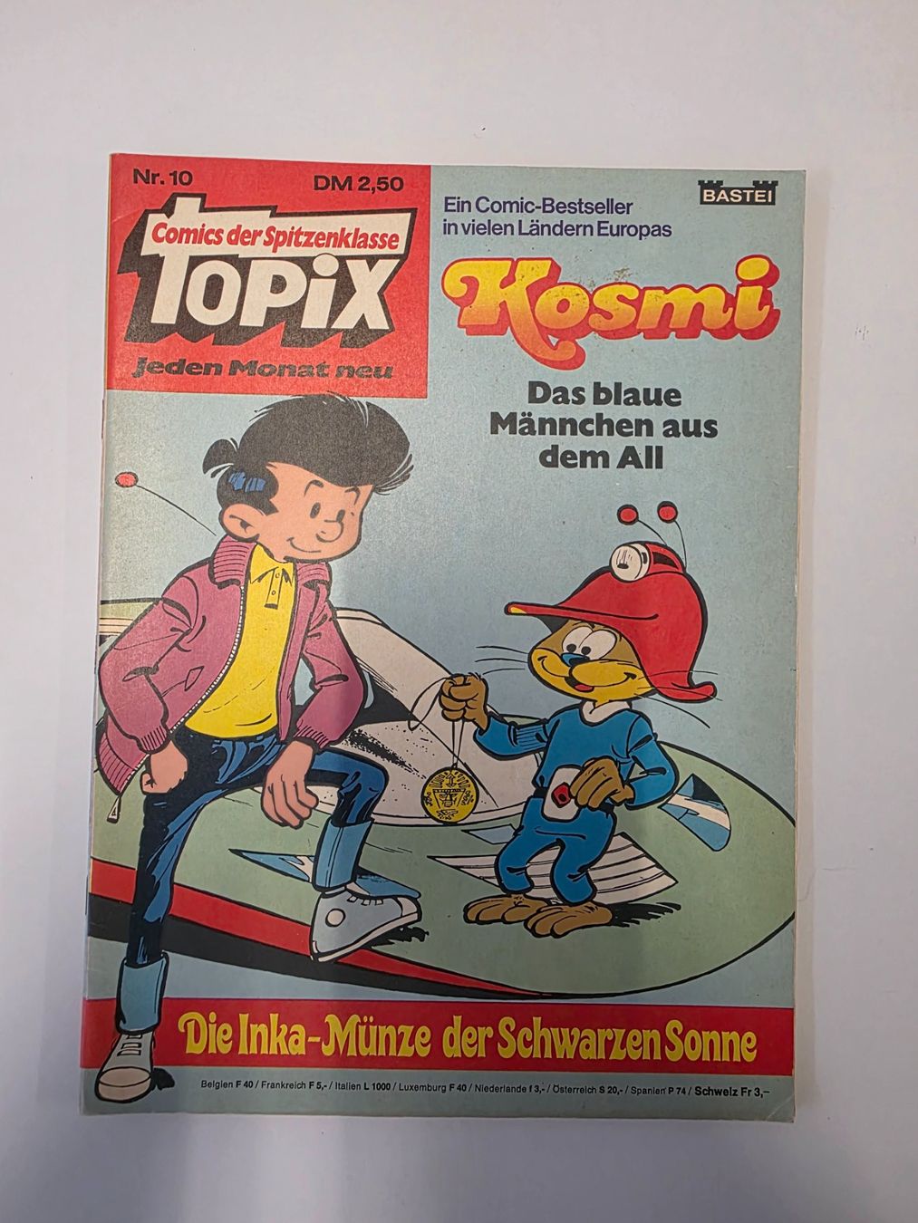 Fumetti: Topix, Nr. 10, Kosmi, Z 1-2, Bastei – Usato da Winterthur venduto da Bratwurstbrater