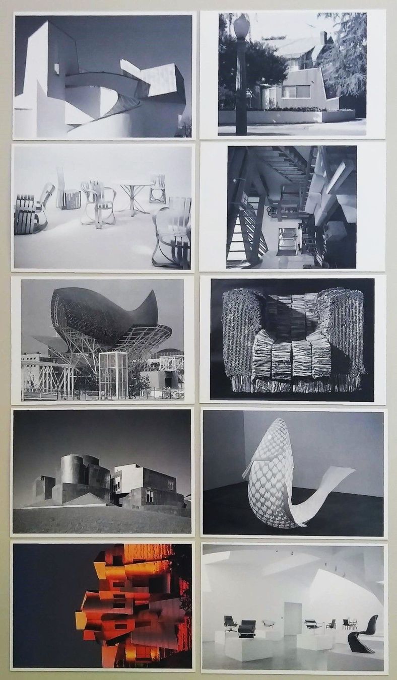 Libri: FRANK O. GEHRY 14 Projekte 18 Postkarten EA 2000 – Usato da Zürich venduto da archiphil 3