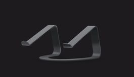 Twelve South Curve in schwarz - Laptop-Stand