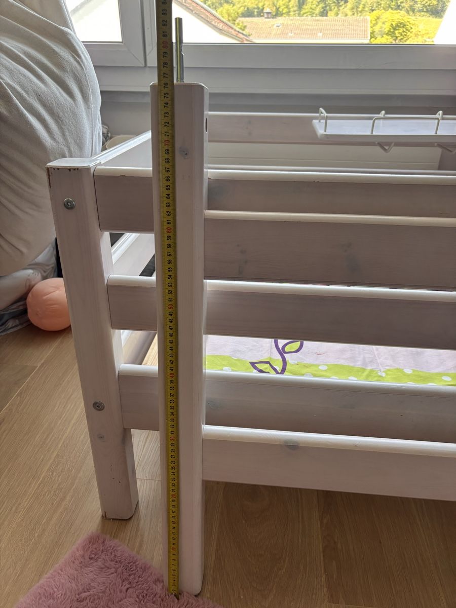 Lits: Flexa Kinderbett weiss mit Zubehör  – D'occasion à Weisslingen par Yuna123 5