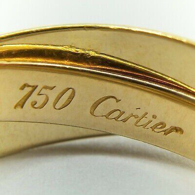 Cartier Anelli: Cartier Trinity Ring 18K Gold GR.46 – Usato da Bottighofen venduto da menschenfamilie 2