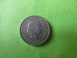 Schweiz 1883, 10 Rappen