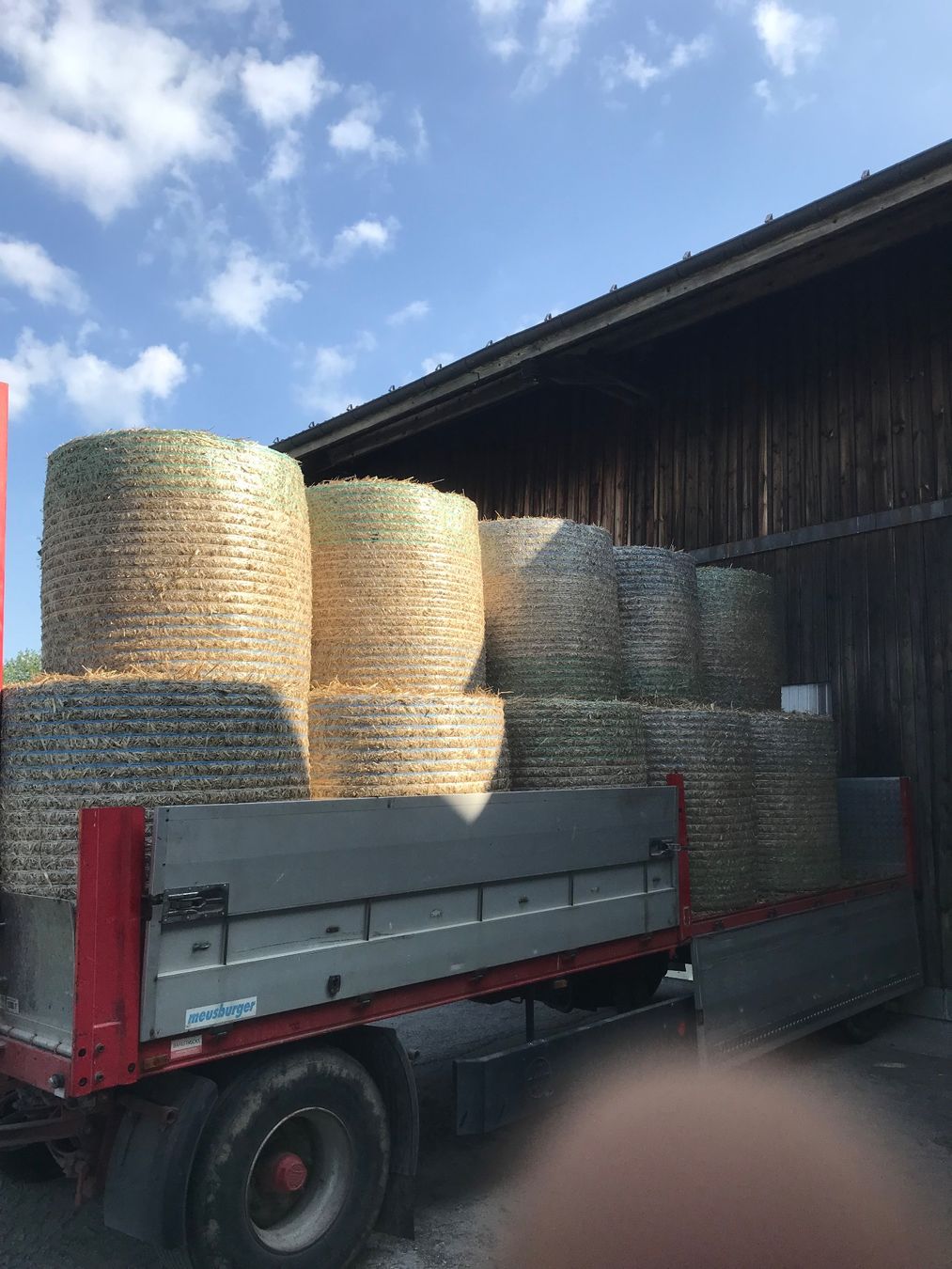 Futter: Weizenstroh Strohballen rund – Neu und originalverpackt aus Aathal-Seegräben von Kirli-Trax 1