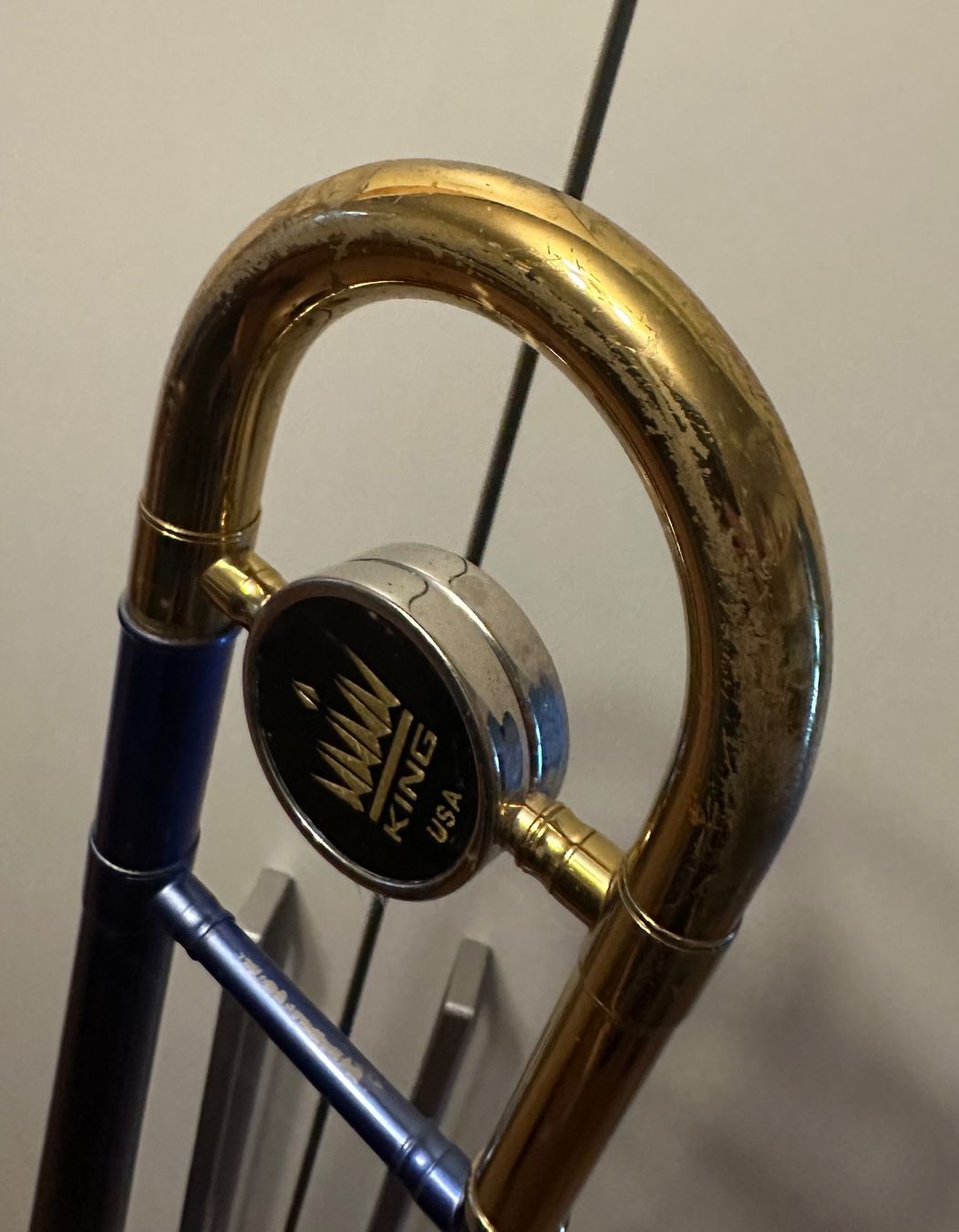 Strumenti musicali: King 606 Posaune in Blau – Usato da Oftringen venduto da ib.85 3