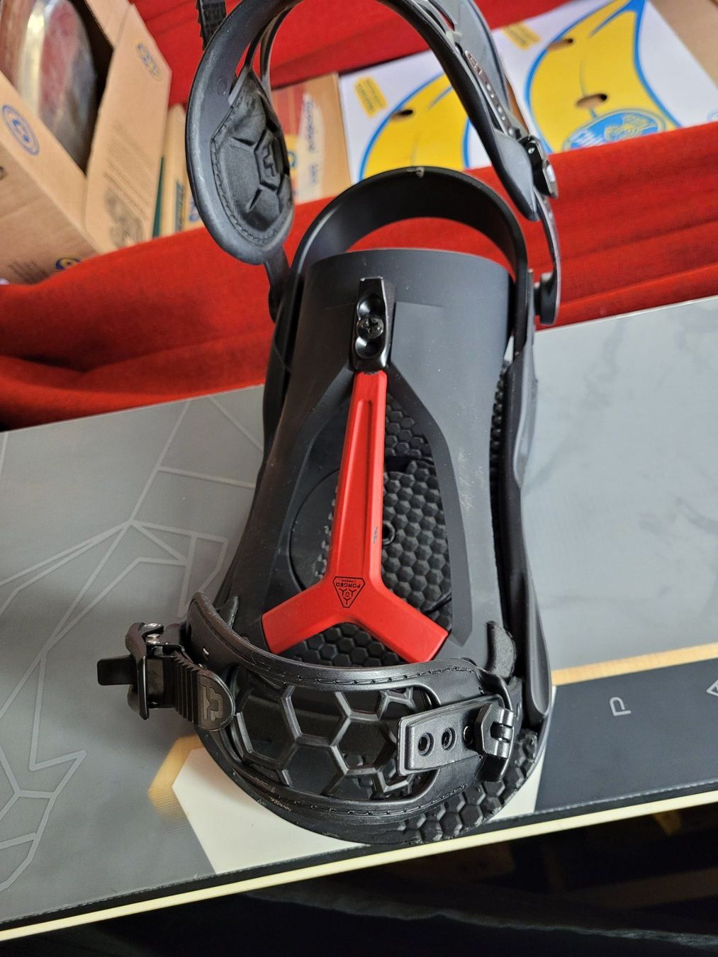 Snowboard Nitro Board: Nitro Pantera Snowboard mit Union Bindings – Usato da Steffisburg venduto da Blaukreuzbrocki.Thun 7
