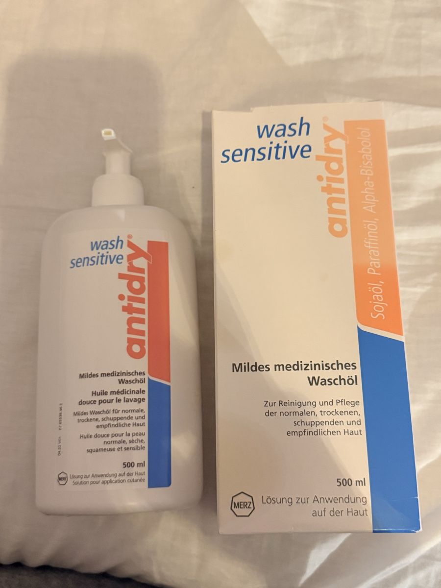 Pflegeprodukte: Antidry Wasch-sensitive Waschöl, 500ml – Neu und originalverpackt aus Dietlikon von CS_T