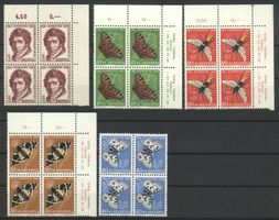 1955, Pro Juventute, Viererblöcke, SBK 40.– **