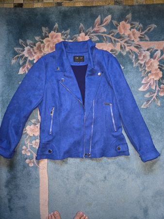 Veste bleue H F woman collection