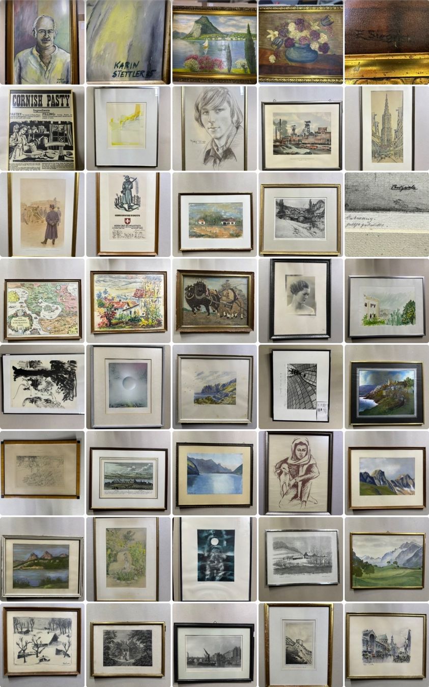 Tableaux: 4000 Bilder ca Sammlung aus Nachlass – D'occasion à Regensdorf par mat_yyd9 8