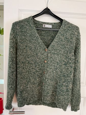 Charles Robertson Herren-Strickjacke, Gr. 46, Alpaka/Merinow