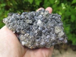 Bleiglanz mit Zinkblende und Quarz von Peru 466 gr.