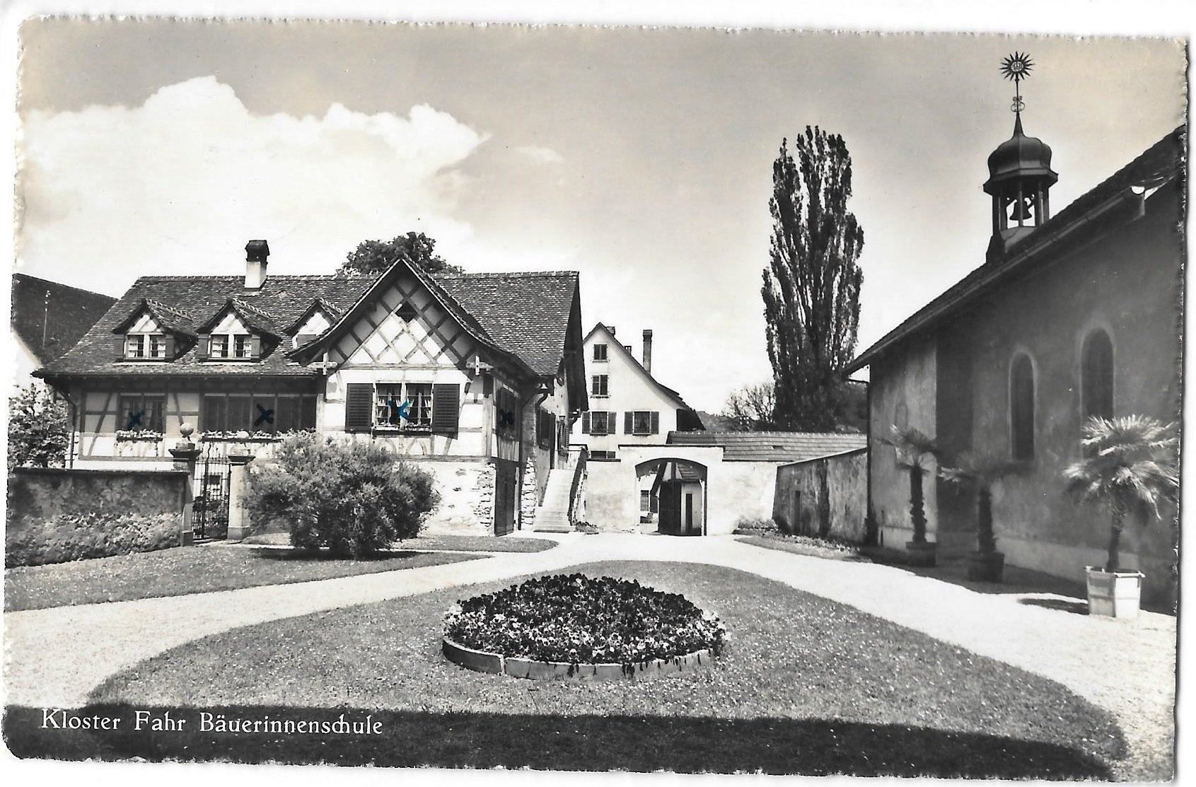 Cartoline postali: Kloster Fahr Bäuerinnenschule – Usato da Olten venduto da clotaldi