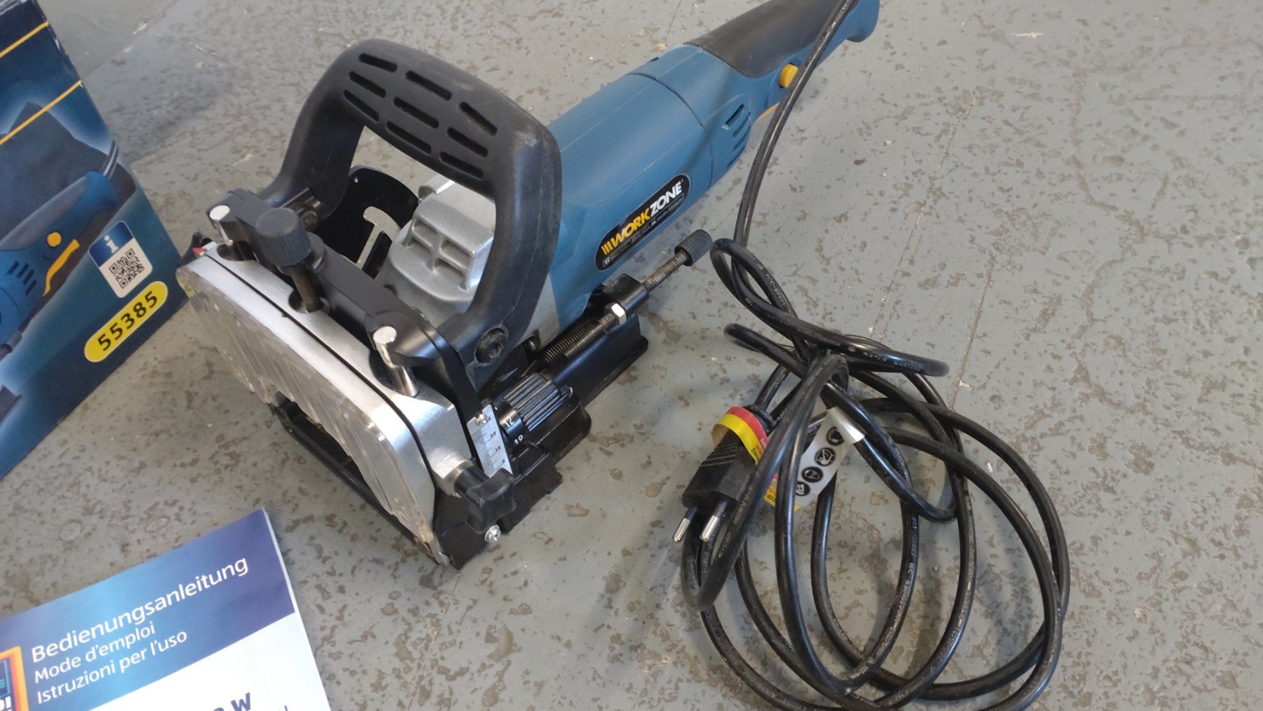 Tous les outils: Flachdübelfräse 900 W Workzone – D'occasion à Zürich par blaumeisli62 1