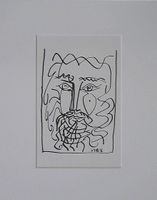 PABLO PICASSO DER RAUM UND DIE FLÖTE