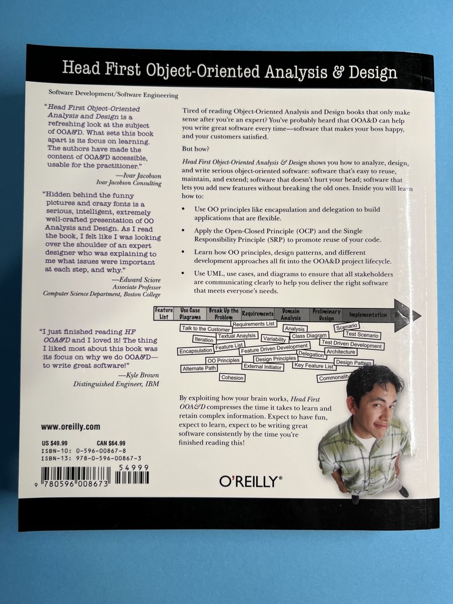 Livres: Livre "Head First: Object-Oriented" + Design Patterns Poster – D'occasion à Genève par  1