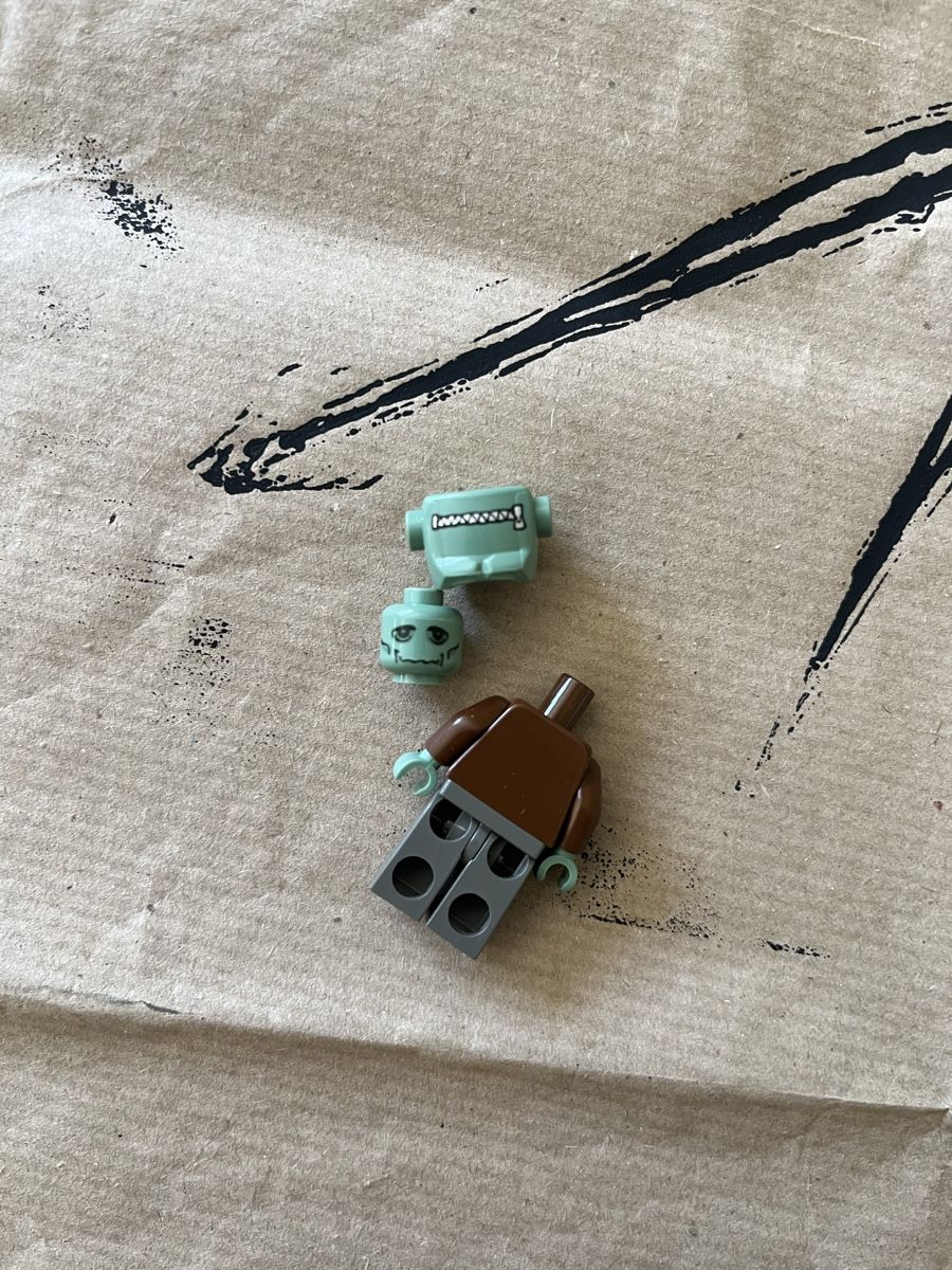 Lego Figuren: Frankenstein Minifigur hrf001 – Neu (gemäss Beschreibung) aus Buchen von homelessbrick 2