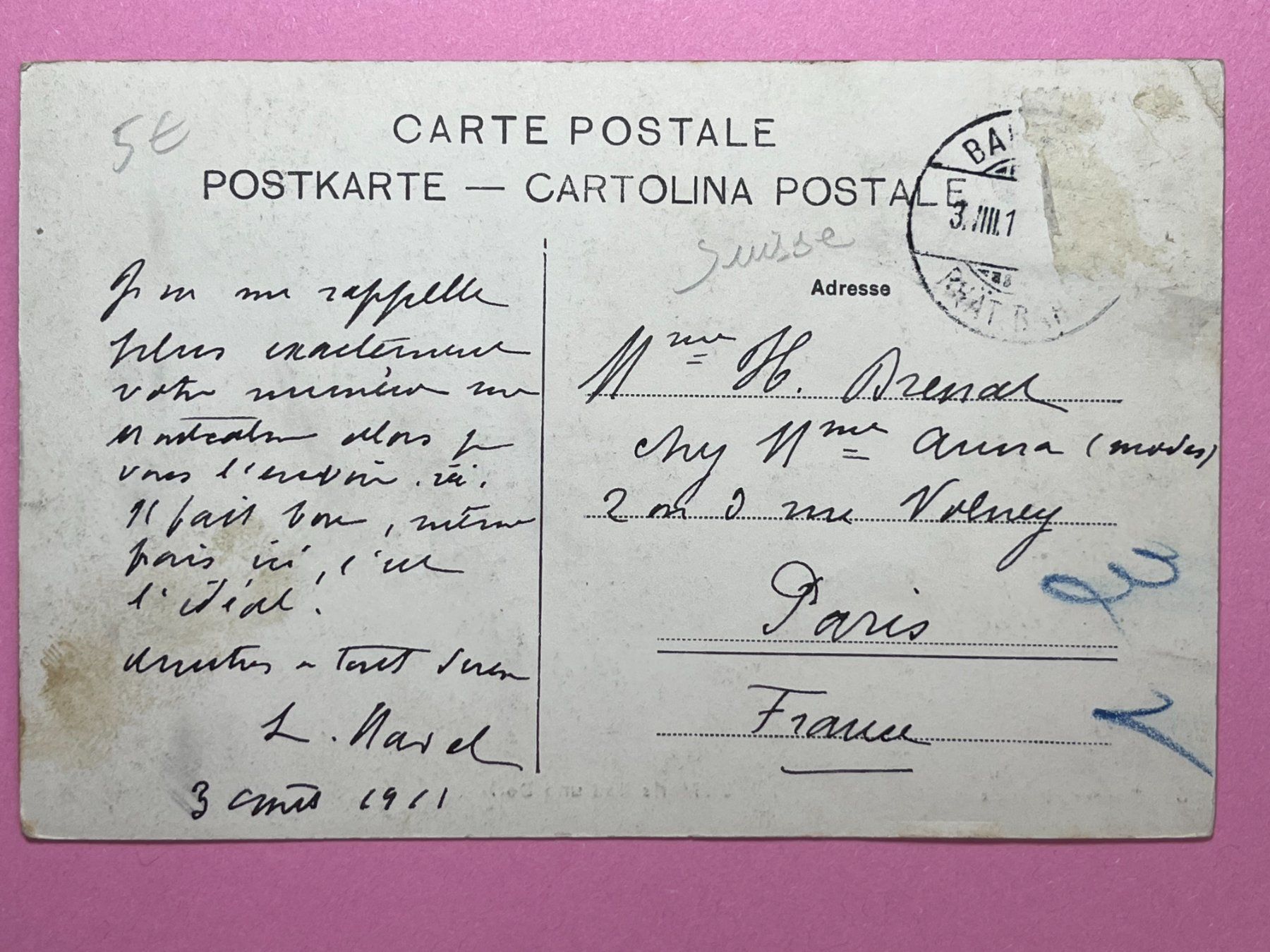 Cartoline postali: St. Moritz - Bad und Dorf – Usato da Steg VS venduto da danwer74 1