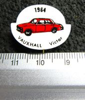 VAUXHALL VICTOR GM 1964 AUTO UR-ALT ANSTECKNADEL VINTAGE OLD