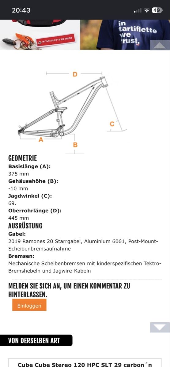 Commencal Biciclette: Kinderbike Commencal – Usato da Freienwil venduto da oss078 5