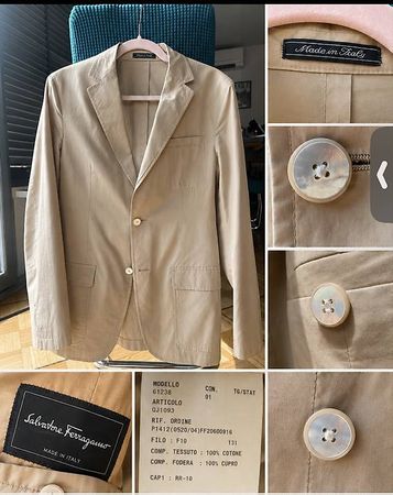Giacca Uomo Salvatore Ferragamo (Tg. 46)
