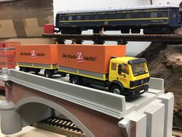 Mercedes Benz LKW Zugmaschine "Zweifel" 1:87, Sammlerstück