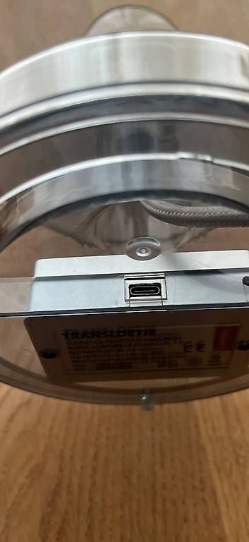 Lampen: Fatboy Lampe in transparentem Grau – Gebraucht aus Stetten SH von sel_sc6g 2