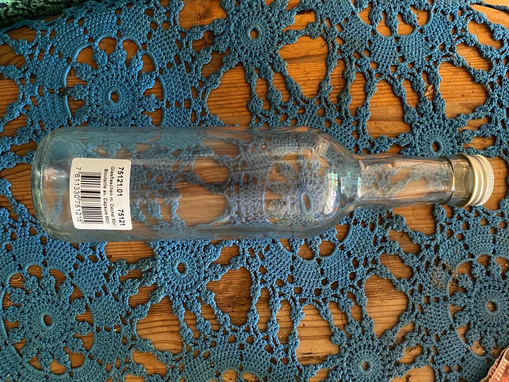 Vivaplex Kobaltblaue Glasfläschchen 10 Ml – 24 Stück Mit Deckel