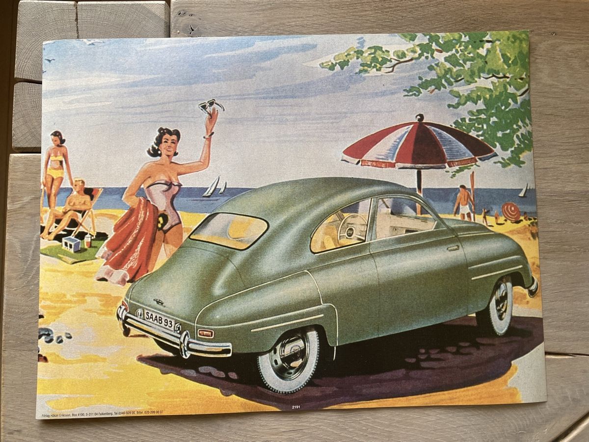 Poster & Bilder: Saab Posters 93 96 und Sport – Gebraucht aus Münchenbuchsee von orange67 1