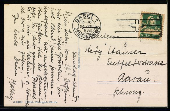 Cartoline postali: AK St. Chrischona, Neues Brüderheim – Usato da Berlin venduto da bartko-reher 1