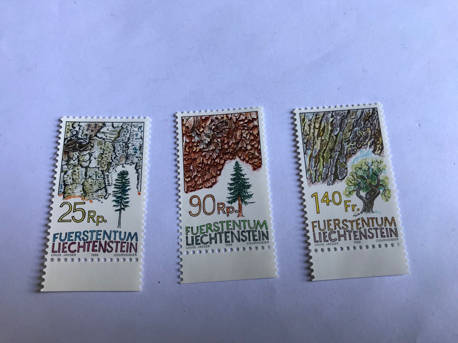 Tutti i francobolli: briefmarken FL 1986, ungestempelt – Usato da liestal venduto da makai05