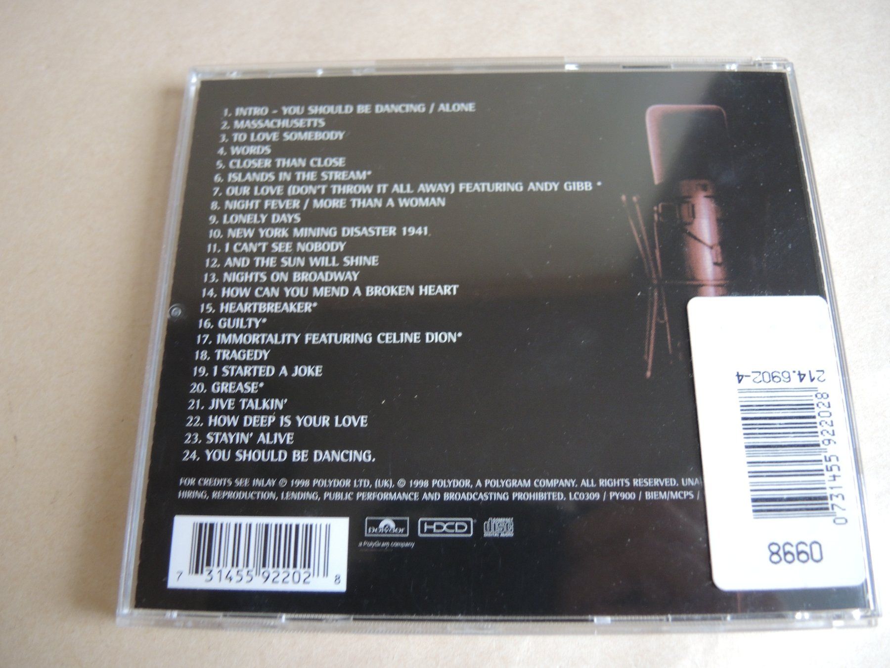 CD: Bee Gees - One Night Only CD - 24 Tracks – Usato da Rorschach venduto da maeck8 3