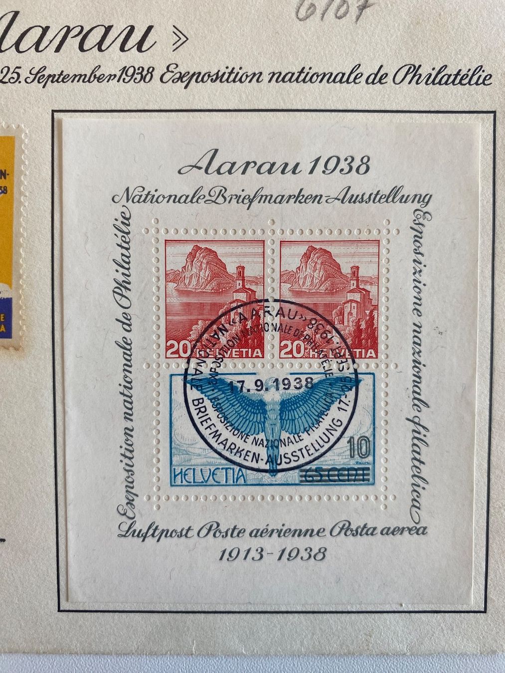 Tutti i francobolli: W11, ET auf Briefstück – Usato da Aarau venduto da hilde47