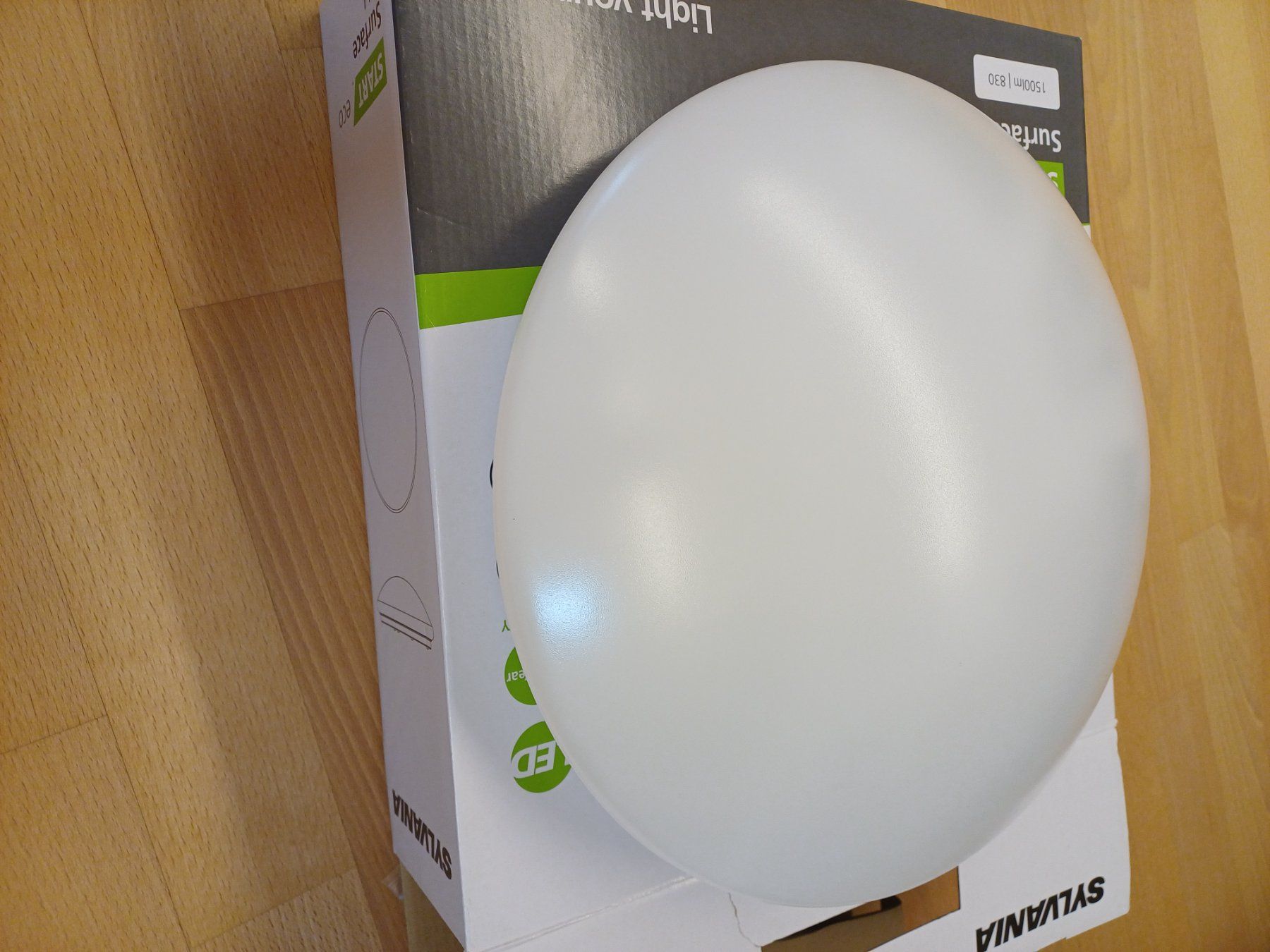 Lustres & lampes de plafonds: Sylvania Deckenlampe rund LED 33cm 17W – Neuf avec emballage d'origine à Oberegg par jan_zq6j