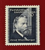 LIECHTENSTEIN 143 KOMPONIST RHEINBERGER 1939** POSTFRISCH