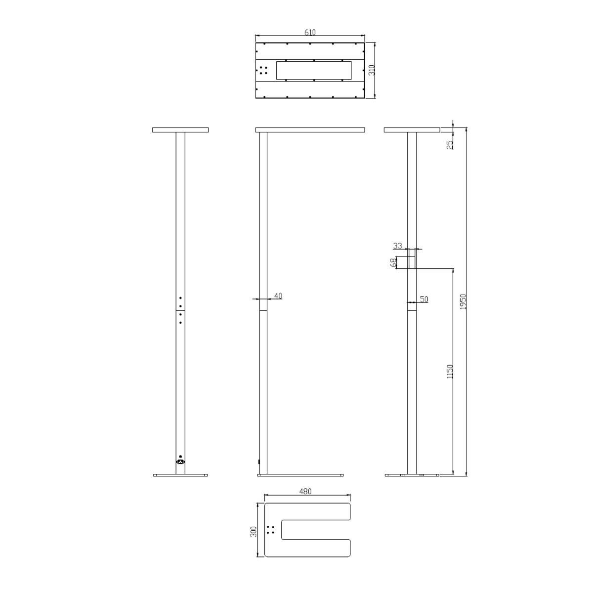 Lampen: Büro Stehleuchte, Silber, 195 cm Höhe – Neu (gemäss Beschreibung) aus Kreuzlingen von Smart-Light 6