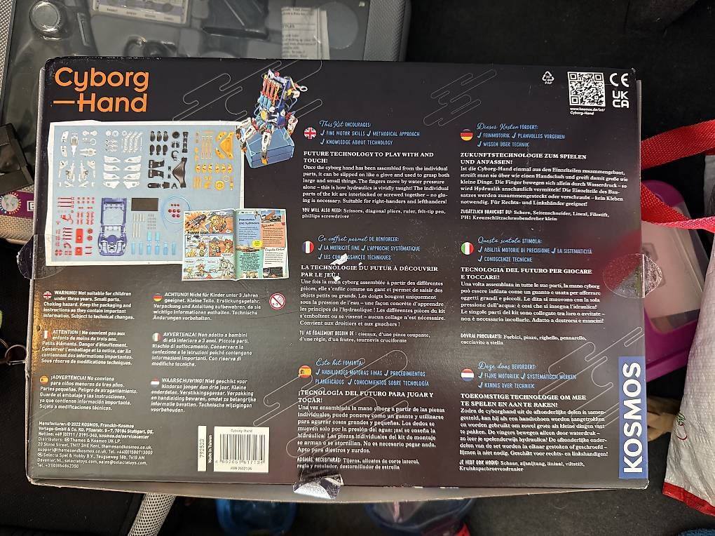 Kits de loisir créatif: Cyborg Hand Kosmos Basteln Roboter – D'occasion à Basel par momo.st 3